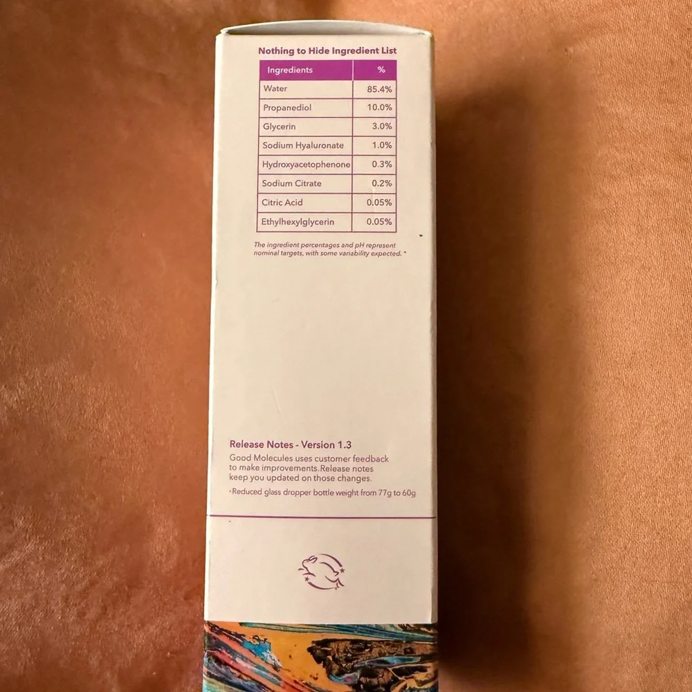 Good Molecules Hyaluronic Acid Serum 1oz NIB